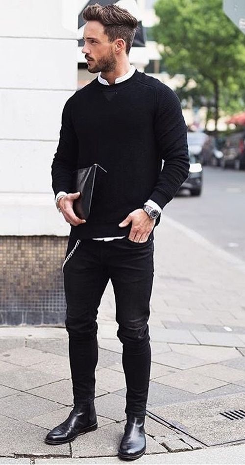 Bota com hot sale roupa social masculina